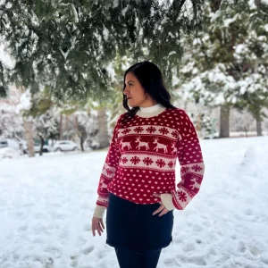 baby alpaca winter sweater