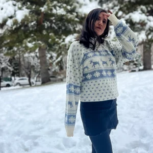 100% Baby Alpaca Winter Sweater