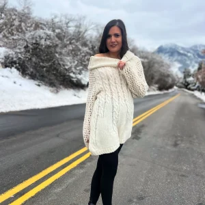 baby alpaca poly dress