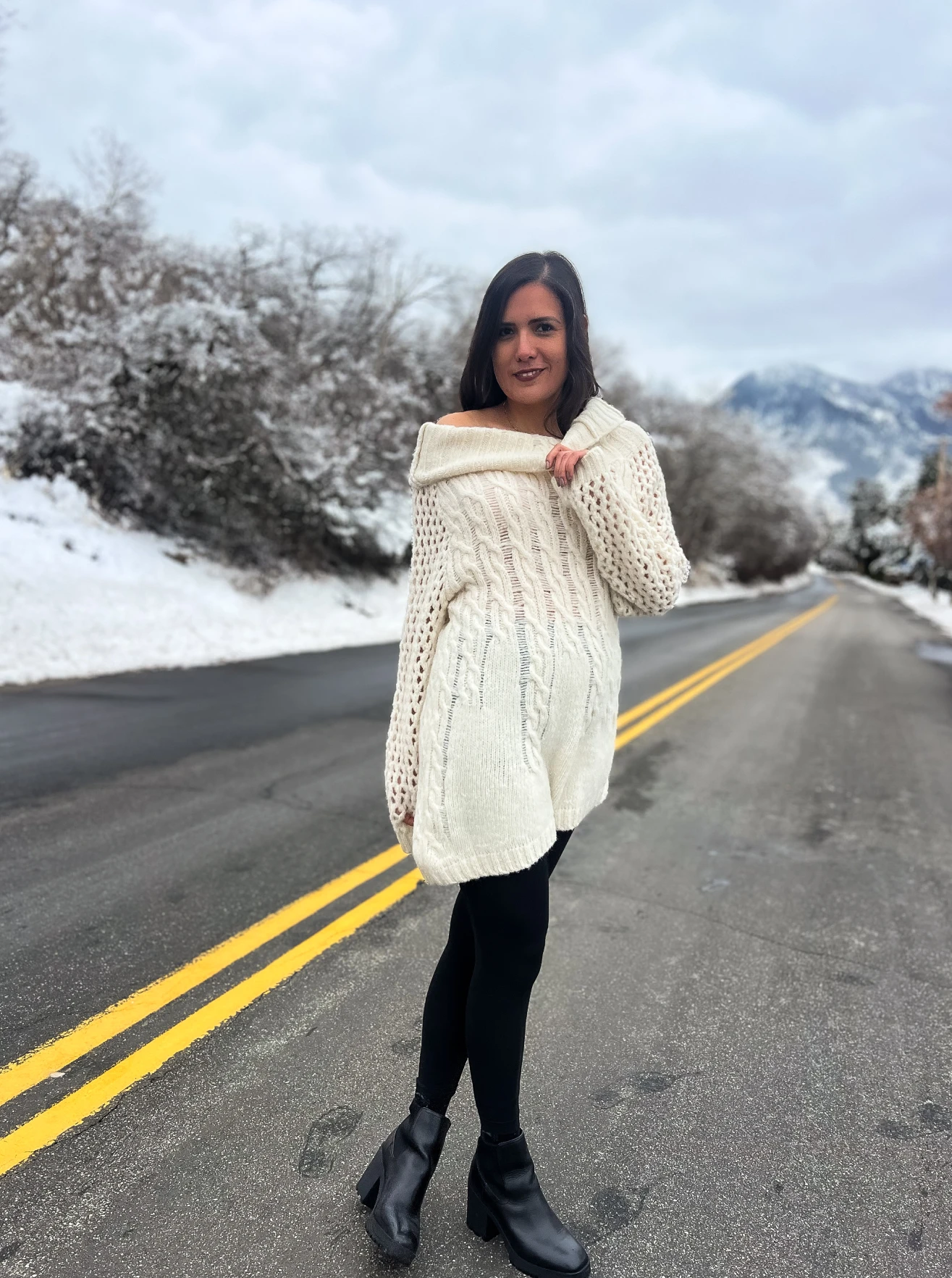 baby alpaca poly dress
