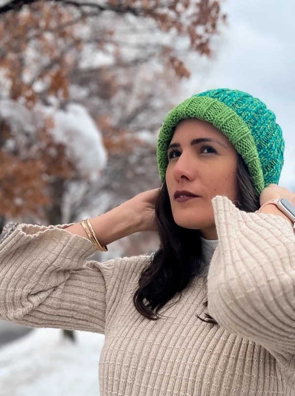 Alpaca Fiber and Sheep Wool Hat - Image 10