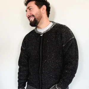 reversible bomber jacket