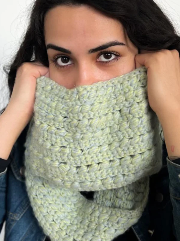 alpaca wool neck warmer