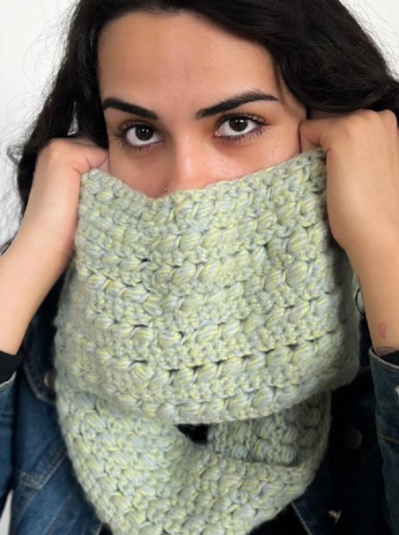 alpaca wool neck warmer