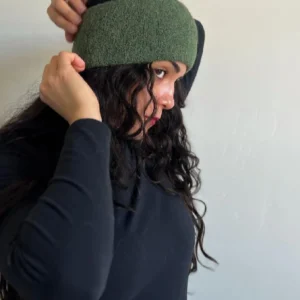 Machine made headband 100% Baby Alpaca