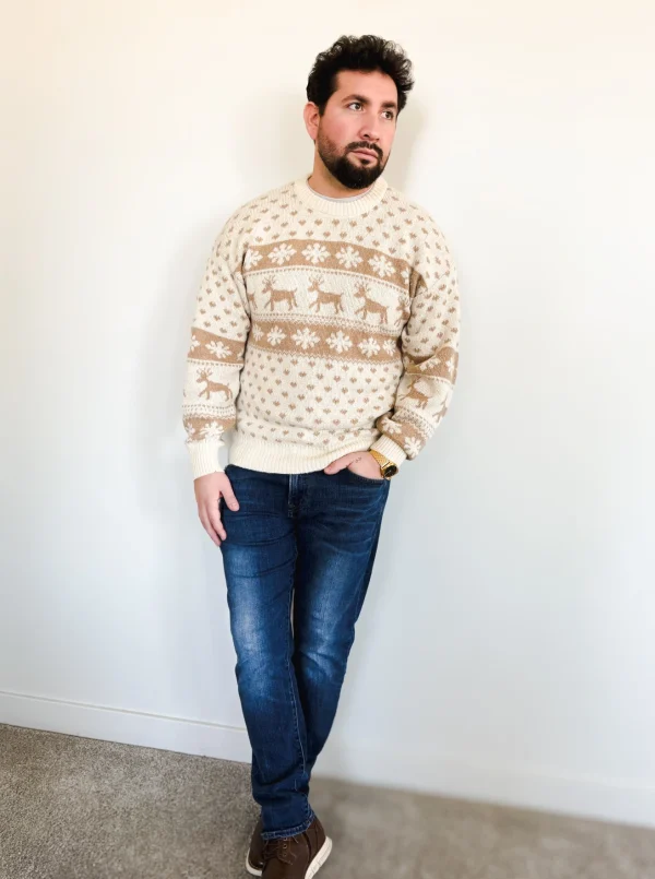 100% Baby Alpaca Winter Sweater - Image 2