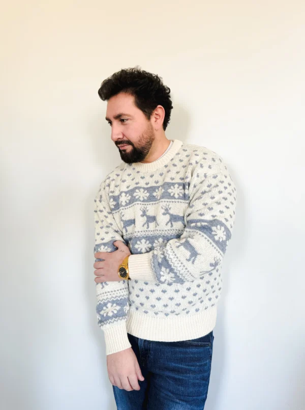 100% Baby Alpaca Winter Sweater - Image 6