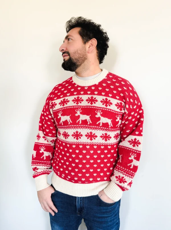 100% Baby Alpaca Winter Sweater - Image 4