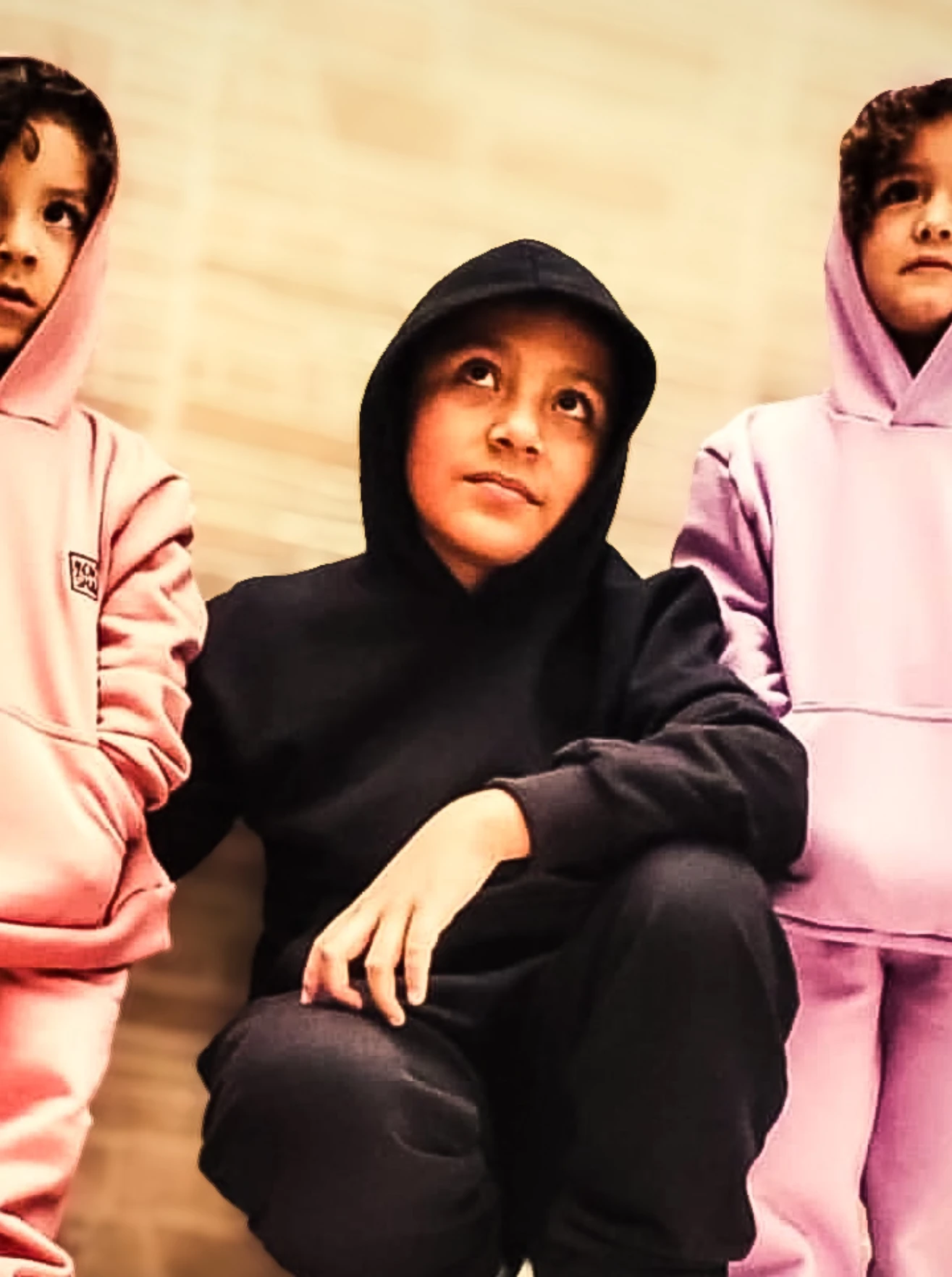 kids hoodie set