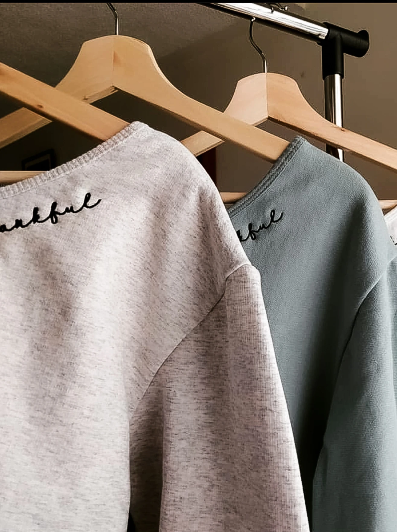 embroidered hooded sweatshirt