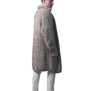 Exposed Seams Coat – 89% FS Alpaca, 11% Polyamide