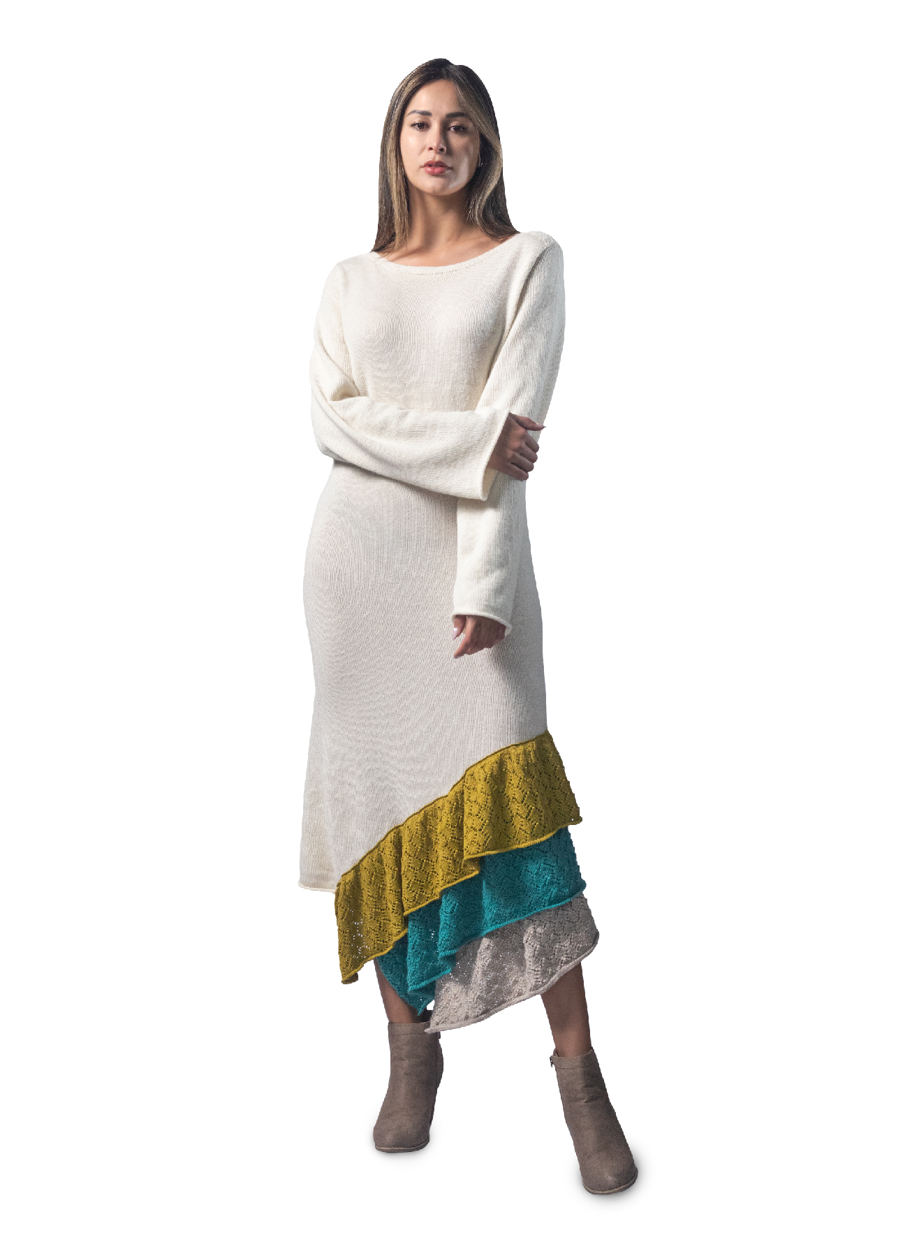 Agustina Dress - 50% Baby Alpaca, 50% Pima Cotton