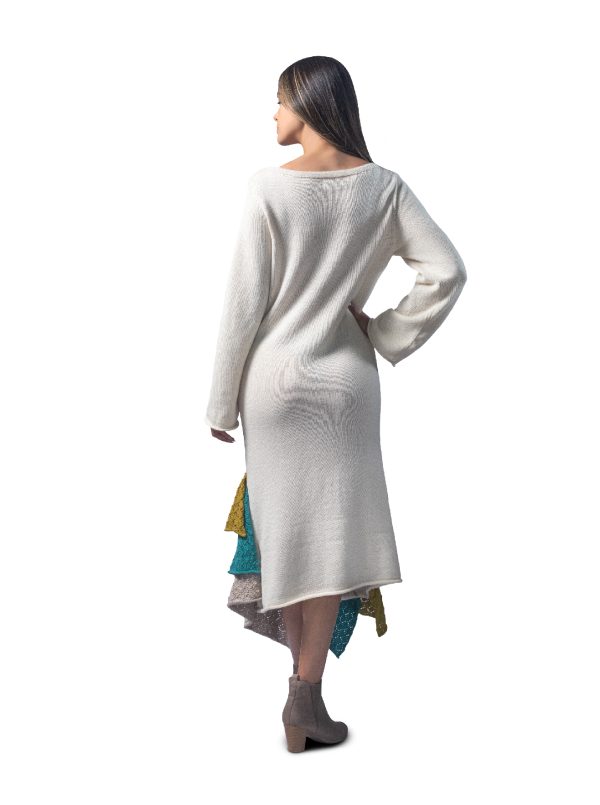 Agustina Dress - 50% Baby Alpaca, 50% Pima Cotton - Image 2