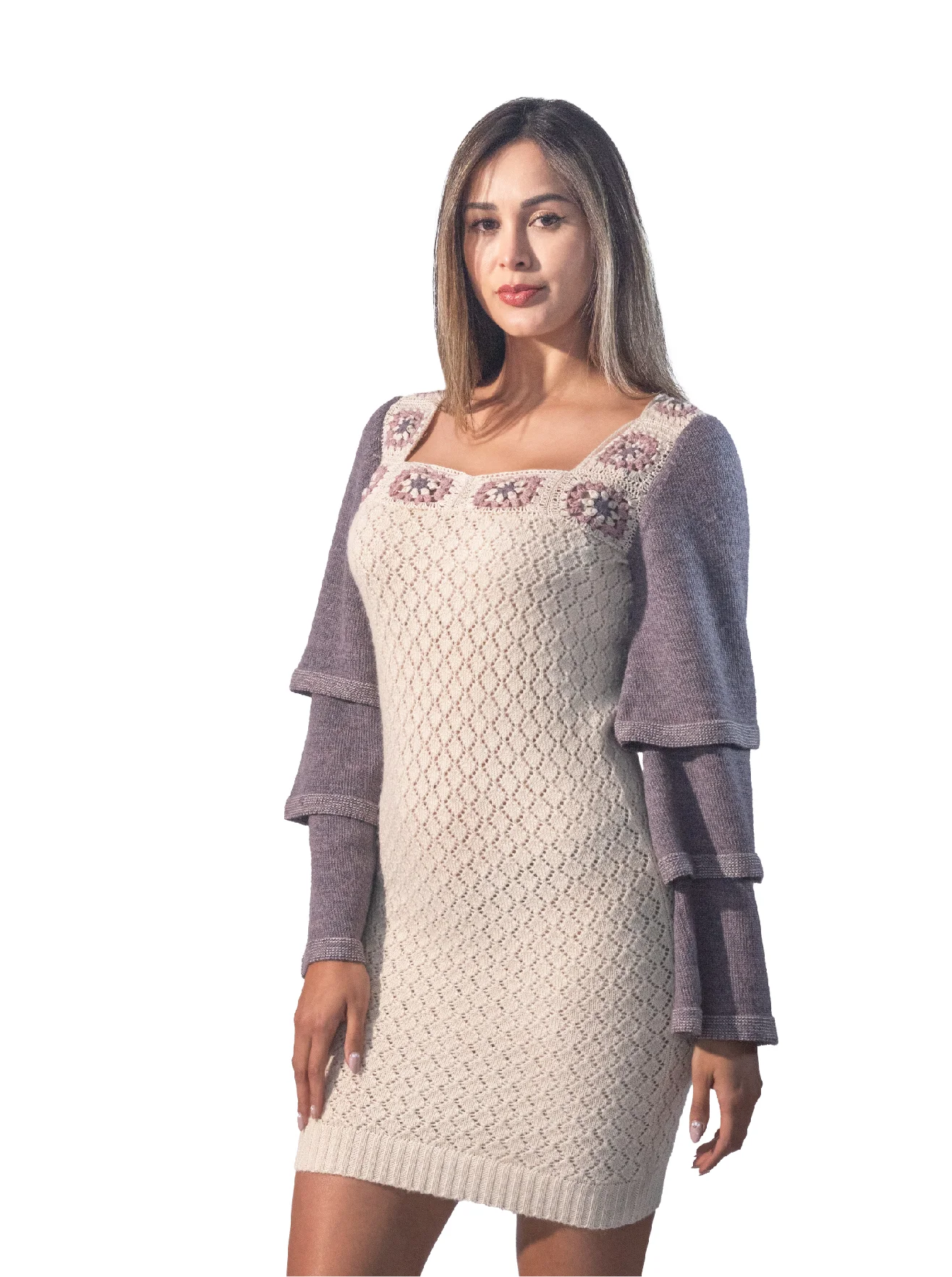 Catalina Dress -50% Baby Alpaca, 50% Pima Cotton
