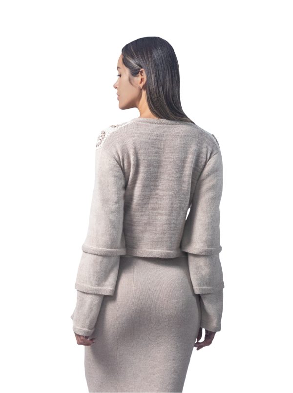 La Compañia Dress - 50% Baby Alpaca, 50% Pima Cotton - Image 2