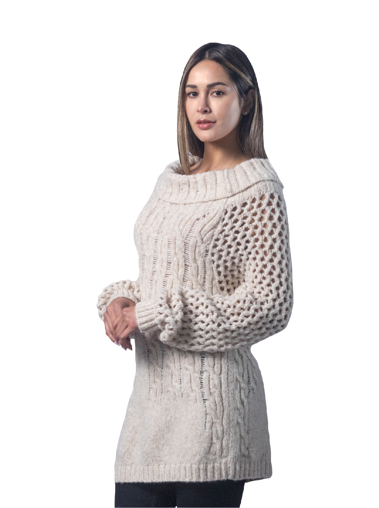 Moksha Polydress - 43% Baby Alpaca, 43% Sheep Wool, and 14% Polyamide