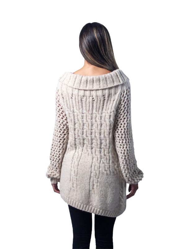 Moksha Polydress - 43% Baby Alpaca, 43% Sheep Wool, and 14% Polyamide - Image 2