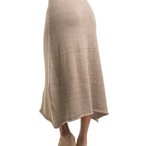 A-Line Skirt – 50% baby alpaca, 50% pima cotton