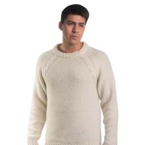 Ashlar Sweater – 43% baby alpaca, 43% sheep wool, and 14% polyamide