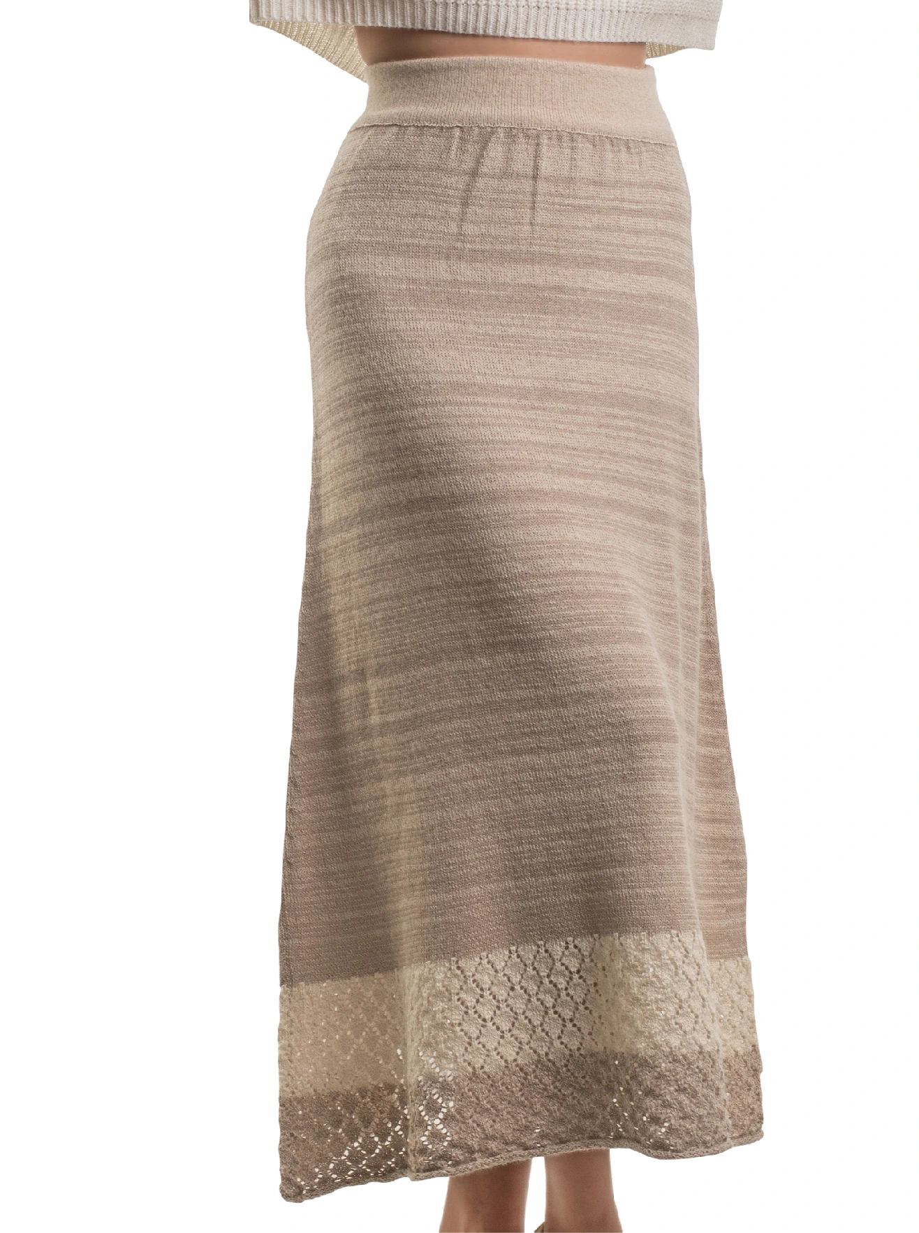 Cala Skirt - 50% baby alpaca, 50% pima cotton