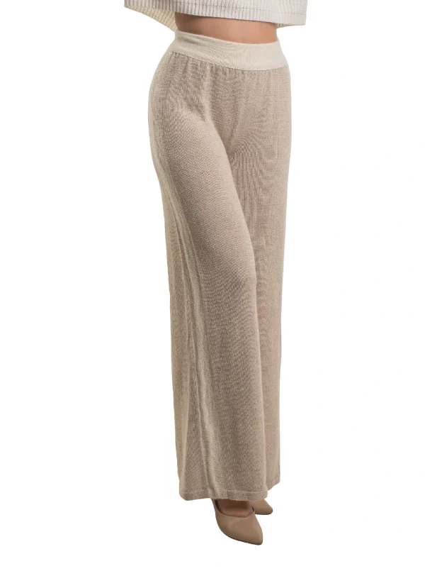 Line Pants - 50% baby alpaca, 50% pima cotton