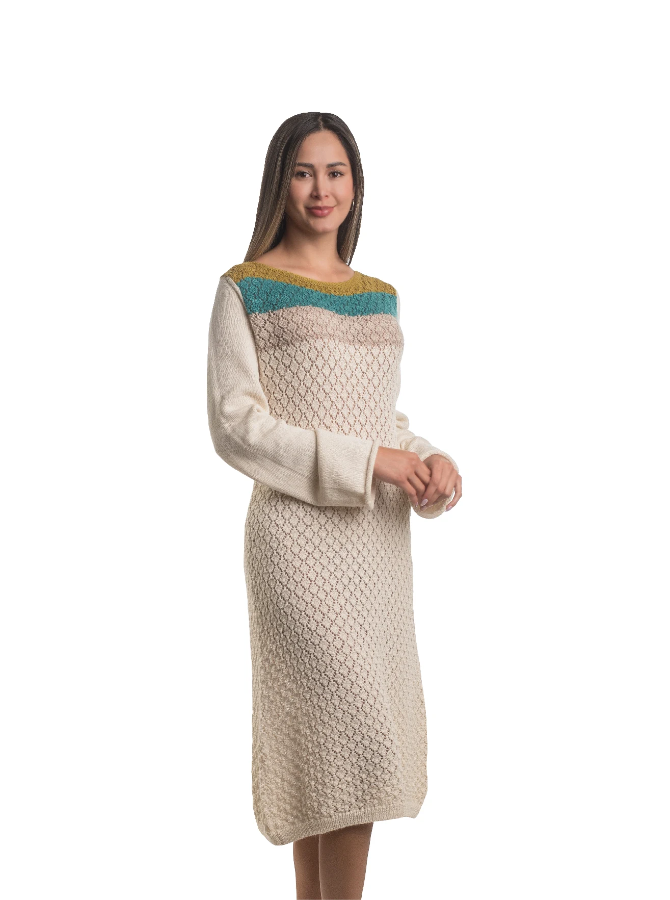 Lucy Dress - 50% baby alpaca, 50% pima cotton